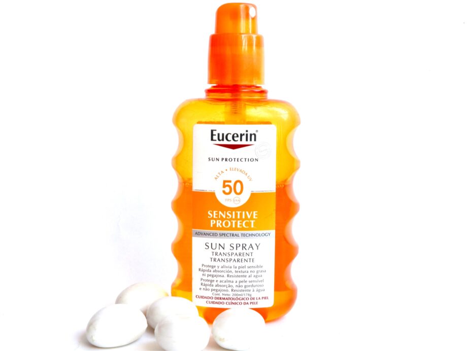 Eucerin Sensitive Protect Sun Spray SPF 50 Sunscreen Review