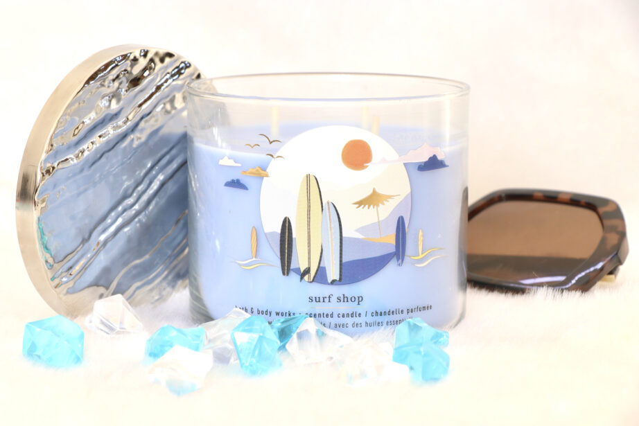 Bath & Body Works Surf Shop 3 Wick Candle Review MBF